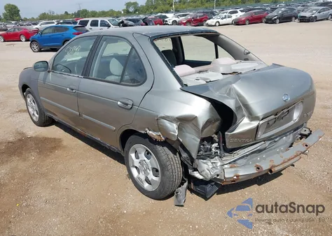 2004 Nissan Sentra 1.8S из США, поврежденный, VIN 3N1CB51DX4L916850